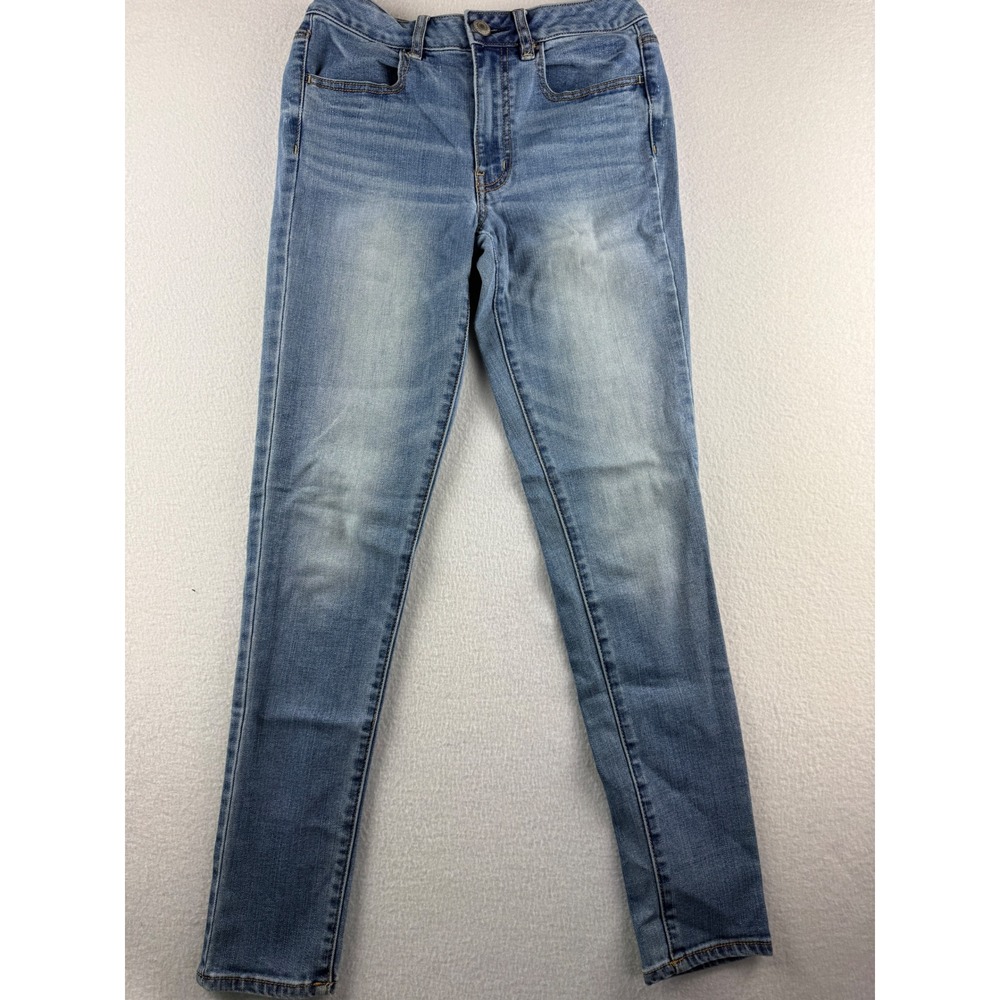 American Eagle Hi-Rise Jegging Womens‎ 6 Regular Medium Wash Blue Skinny Jeans